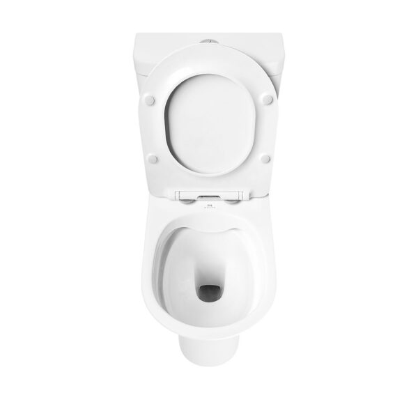 Preston Fully Enclosed Toilet Pan, Cistern & Soft Close Seat - Image 2