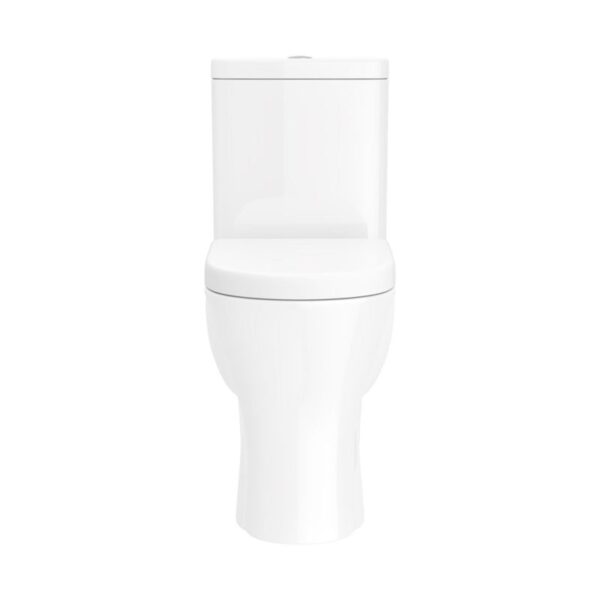 Preston Fully Enclosed Toilet Pan, Cistern & Soft Close Seat - Image 3