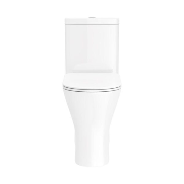 Preston Fully Enclosed Toilet Pan, Cistern & Slim Soft Close Seat - Image 3